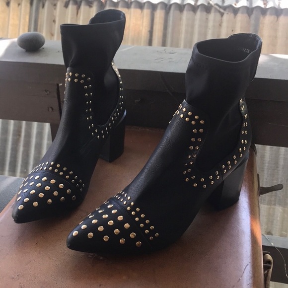 Topshop Shoes - Studded boots
